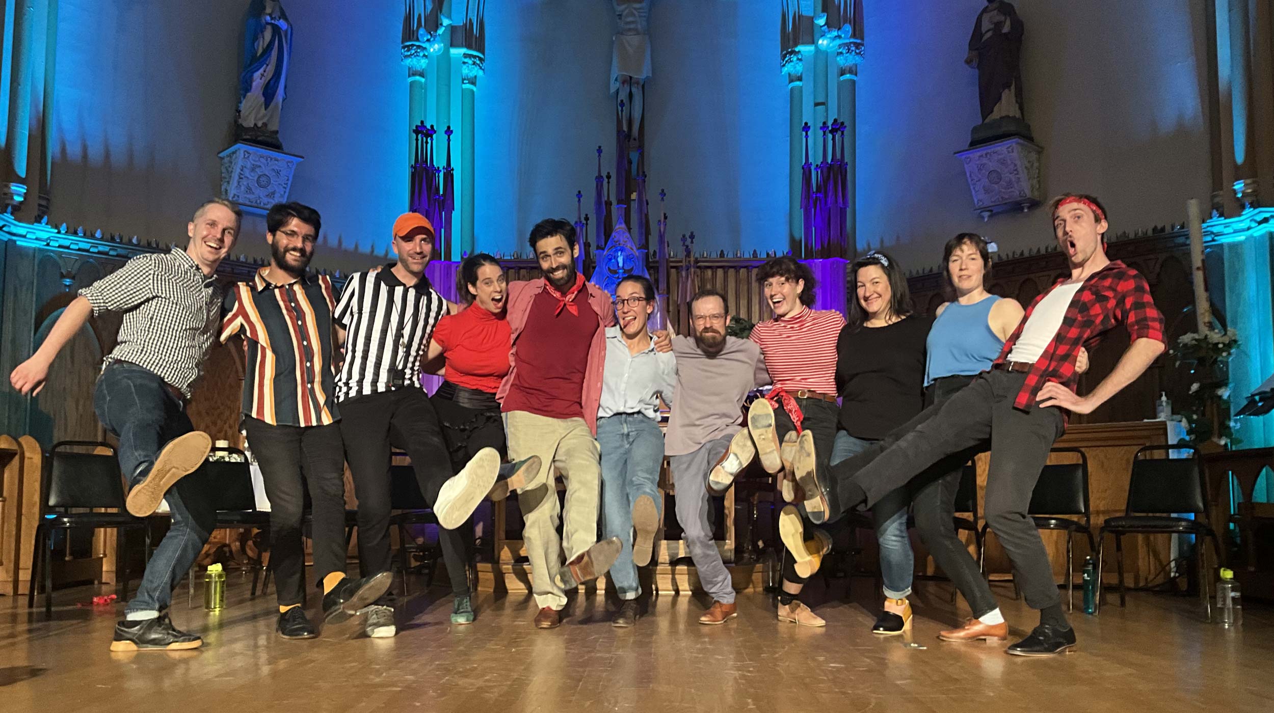 Match d’impro de gigue